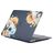 Mobigear Design MacBook Air 11 Zoll (2010-2016) Hardcase Hülle MacBook Case - Blumen Schwarz - Model A1370 / A1465