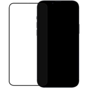 Mobilize Premium iPhone 15 Pro Max Panzerglas Gehärtetes Glas Displayschutz - Hüllenfreundlich - Schwarz