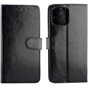 Mobigear Wallet Xiaomi Mi 11 Lite Hülle Klapphülle Geldbörse - Schwarz