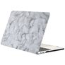 Mobigear Marble MacBook 12 Zoll (2015-2017) Hardcase Hülle MacBook Case - Weiß / Grau - Model A1534