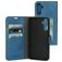 Mobiparts Classic Wallet Samsung Galaxy A34 Hülle Klapphülle Geldbörse - Steel Blue