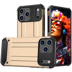 Mobigear Outdoor iPhone 17 Pro Hülle Hardcase Backcover Stoßfest - Gold