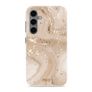 MIO Samsung Galaxy S24 FE MagSafe Hülle Hardcase Backcover - Gold Marble