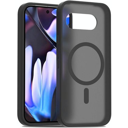 Mobigear Shockproof Google Pixel 9a MagSafe Hülle Hardcase Backcover - Schwarz