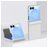 Mobigear Colors Samsung Galaxy Z Flip 8 Hülle Hardcase Backcover - Weiß