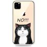 Mobigear Design iPhone 11 Pro Max Hülle Flexibles TPU Backcover - Katze