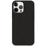 Valenta Snap Luxe iPhone 13 Pro Max Hülle Echtes Leder Backcover - Schwarz