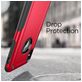 Mobigear Slim Armor iPhone XR Hülle Hardcase Backcover Stoßfest - Rot
