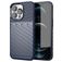 Mobigear Groove iPhone 13 Pro Max Hülle Flexibles TPU Backcover - Blau