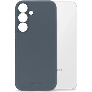 Mobilize Rubber Gelly Samsung Galaxy S23 FE Hülle Flexibles TPU Backcover - Matt Blue