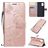 Mobigear Butterfly Samsung Galaxy A51 5G Hülle Klapphülle Geldbörse - Roségold