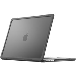 Mobigear Shockproof Pro MacBook Air 15 Zoll (2023-2026) Hardshell Hülle Laptop Cover MacBook Case - Schwarz - Modell A2941 / A3114 / A3241 / A3448