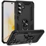 Mobigear Armor ring Samsung Galaxy A57 Hardcase Backcover Shockproof mit Ringhalter - Schwarz