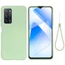Mobigear Rubber Touch OPPO A54 Silikon Hülle Backcover - Grün