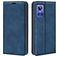 Mobigear Retro Slim Realme GT Neo 3 Hülle Klapphülle Geldbörse - Blau