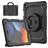 Mobigear RingGuard iPad 9 (2021) Hülle Kunststoff,Silikon Backcover + Ständer - Schwarz