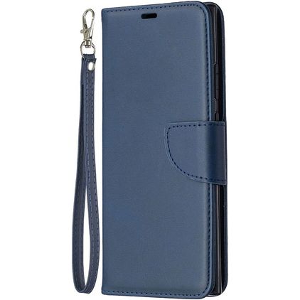 Mobigear Excellent Samsung Galaxy Note 20 Ultra Hülle Klapphülle Geldbörse - Blau