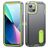 Mobigear Rugged Stand iPhone 14 Plus Hülle Hardcase Backcover Stoßfest mit Ständer - Grün