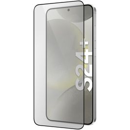 Mobiparts Regular Samsung Galaxy S24 Plus Panzerglas Gehärtetes Glas Displayschutz - Hüllenfreundlich - Schwarz
