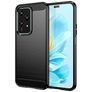 Mobigear Brushed Slim HONOR 200 Lite Hülle Flexibles TPU Backcover - Schwarz