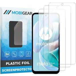Mobigear Motorola Moto G41 Displayschutz Schutzfolie - Hüllenfreundlich (3er Pack)
