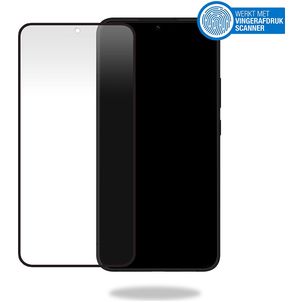 Mobilize Premium Samsung Galaxy S23 Plus Panzerglas Gehärtetes Glas Displayschutz - Hüllenfreundlich - Schwarz