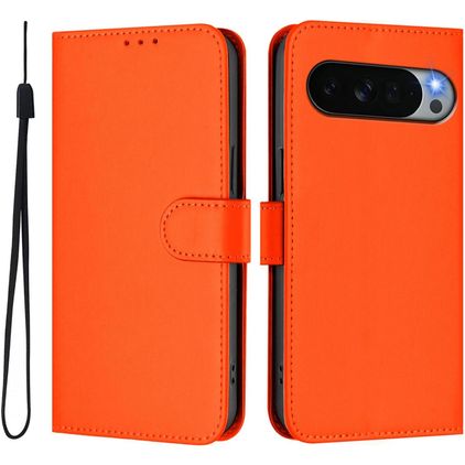 Mobigear Urban Wallet Google Pixel 11 Pro XL Hülle Klapphülle Geldbörse - Orange