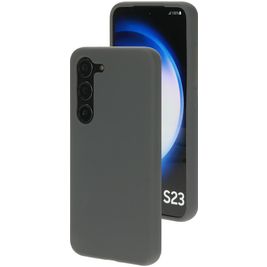 Mobiparts Samsung Galaxy S23 Silikon Hülle Backcover - Urban Grey
