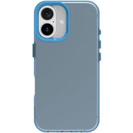 Mobigear Crystal iPhone 16 Plus Hülle Hardcase Backcover - Blau