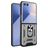 Mobigear Armor Ring Samsung Galaxy Z Flip 7 Hülle Hardcase Backcover Stoßfest mit Ringhalter - Silber