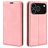 Mobigear Retro Slim iPhone 17 Pro Hülle Klapphülle Geldbörse - Pink