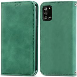 Mobigear Retro Slim Samsung Galaxy A32 5G Hülle Klapphülle - Grün