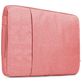 Mobigear Denim Zipper Laptop Sleeve 13 - 14 Zoll Laptop Hülle - Magenta