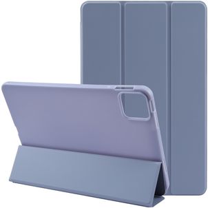 Mobigear Tri-Fold Gel iPad Pro 13 Zoll (2025) Hülle TPU,Kunstleder Klapphülle - Lila