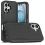 Mobigear Heavy Armor iPhone 16 Hülle Hardcase Backcover Stoßfest - Schwarz