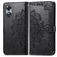 Mobigear Mandala OPPO A17 Klapphülle Portemonnaie - Schwarz