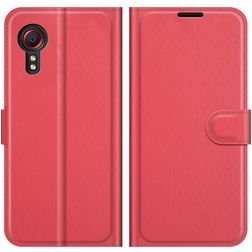 Mobigear Classic Samsung Galaxy Xcover 5 Hülle Klapphülle Geldbörse - Rot
