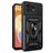 Mobigear Armor Ring Cam Slide Motorola Edge 40 Pro Hülle Hardcase Backcover Stoßfest mit Ringhalter und Kamera Slider - Schwarz