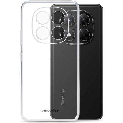 Mobilize Gelly Case Durchsichtig Xiaomi Redmi Note 14 Pro 5G Hülle Flexibles TPU Backcover - Transparent