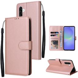 Mobigear Wallet Samsung Galaxy A37 Hülle Klapphülle Geldbörse - Roségold