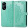 Mobigear Dreamcatcher OPPO A98 Hülle Klapphülle Geldbörse - Türkis