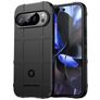 Mobigear Rugged Shield Google Pixel 10 Pro Hülle Flexibles TPU Backcover Stoßfest - Schwarz
