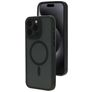 Mobiparts Hardcover iPhone 15 Pro Max MagSafe Hülle Hardcase Backcover - Satin Black