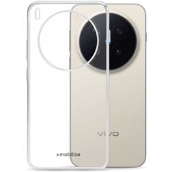 Mobilize Gelly Case Durchsichtig Vivo X300 Pro Hülle Flexibles TPU Backcover - Transparent