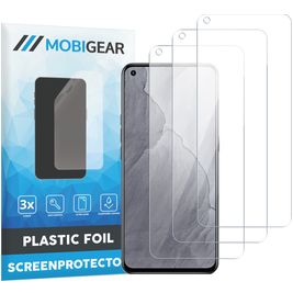 Mobigear Realme GT Displayschutz Schutzfolie - Hüllenfreundlich (3er Pack)