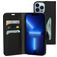 Mobiparts Classic Wallet iPhone 13 Pro Max Hülle Klapphülle Geldbörse - Schwarz