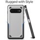 Mobigear Slim Armor Samsung Galaxy S10 Plus Hülle Hardcase Backcover Stoßfest - Rot
