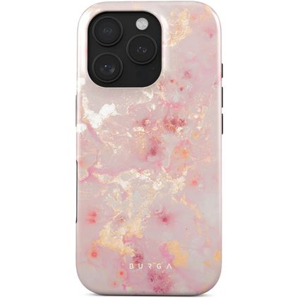 Burga Tough iPhone 16 Pro Hardcase Backcover Shockproof - Golden Coral