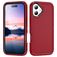 Mobigear Rugged iPhone 17 Hülle Hardcase Backcover Stoßfest - Rot