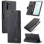 CaseMe 013 Samsung Galaxy Note 10 Klapphülle Portemonnaie - Schwarz